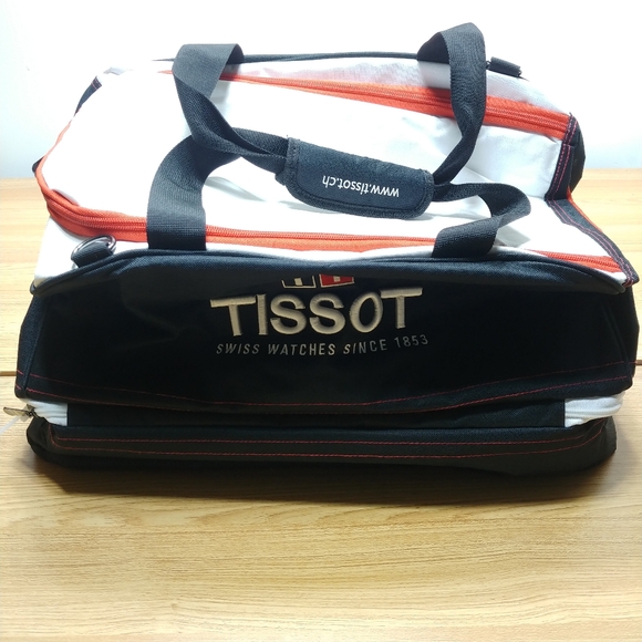 Tissot Swiss Watches Duffle Bag Travel Carry On Overnight Stay‎ Flight Gym Work - Picture 1 of 8